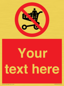 Custom prohibition no standing in trolley